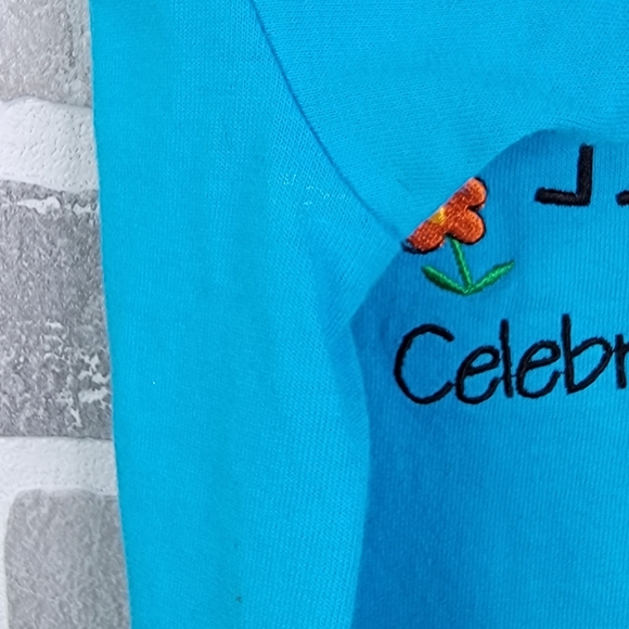 Celebrate the Joy of Reading Vintage Embroidered Children T-Shirt Youth Size M - Picture 8 of 12